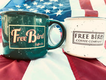 Load image into Gallery viewer, Free Bird Vintage Camping Mug