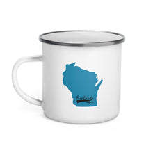 Load image into Gallery viewer, Wisconsin Enamel Mug
