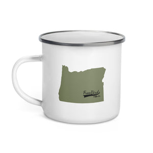 Oregon Enamel Mug