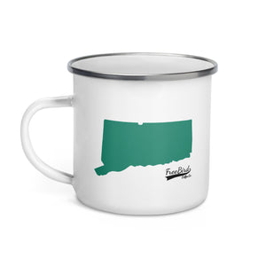 Connecticut Enamel Mug