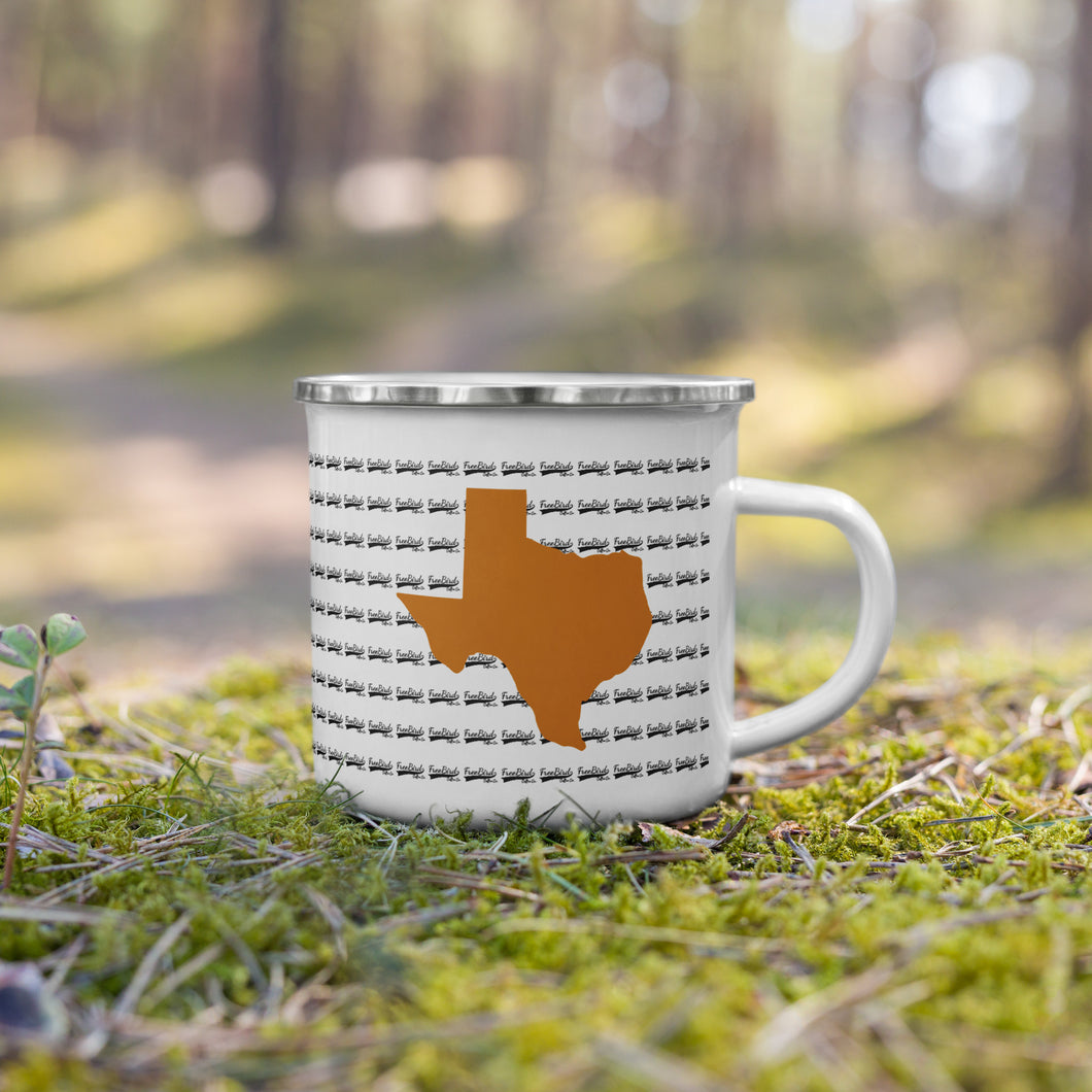Texas Enamel Mug