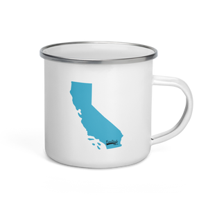 California Enamel Mug