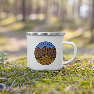 Wyoming Enamel Mug