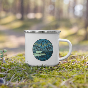 Alaska 2 Enamel Mug