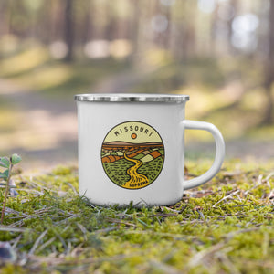 Missouri Enamel Mug