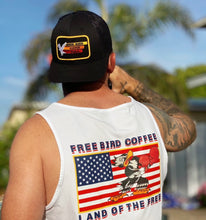 Load image into Gallery viewer, Free Bird Vintage Patch Trucker Hat
